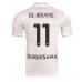 SSC Napoli Kevin De Bruyne #11 Borte Drakt 2025-26 Kortermet